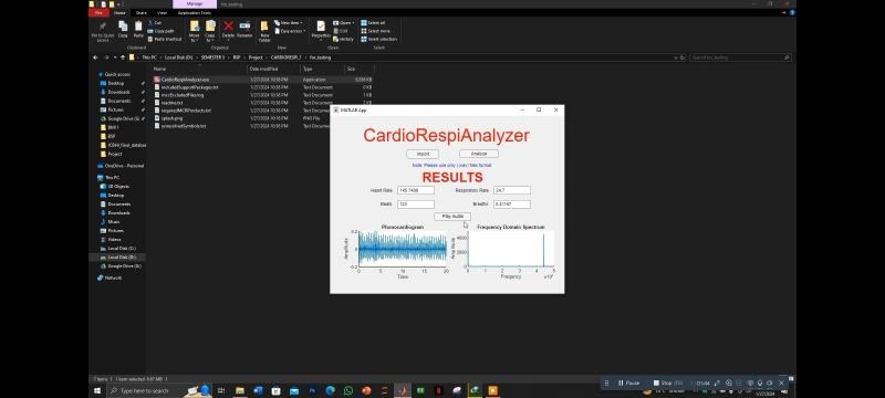 Rana Talha Khalid - CardioRespiAnalyzer MATLAB App Project